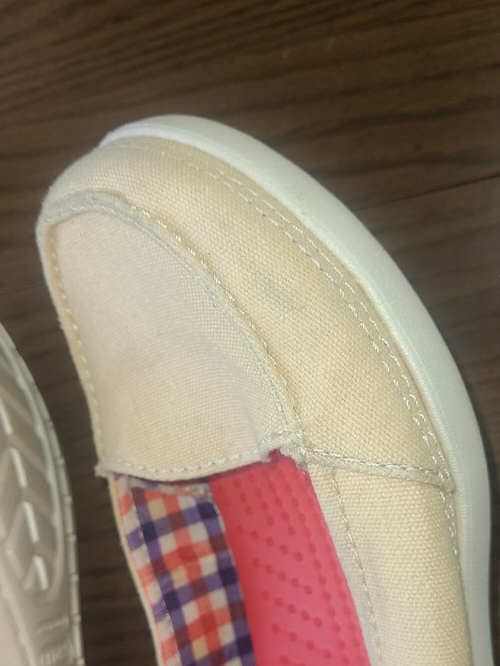 CROCS Melbourne II Short Vamp Flats Loafers Slip-on Shoes Size W 9 Tan Beige - Picture 6 of 14